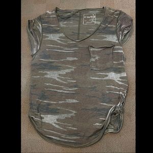 We The Free Camo Top